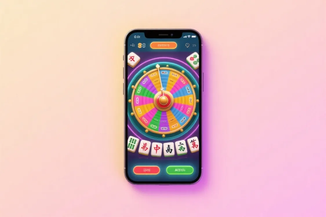 Sichuan Mahjong Mobile App UI